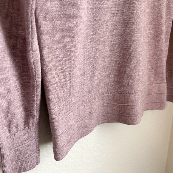 Lululemon Apres Your Way Sweater Heathered Smoky Blush Pullover Knit Women’s S - Picture 6 of 9
